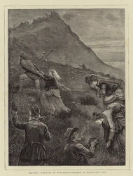 May-Day Morning in Scotland, Bathing in Mountain Dew